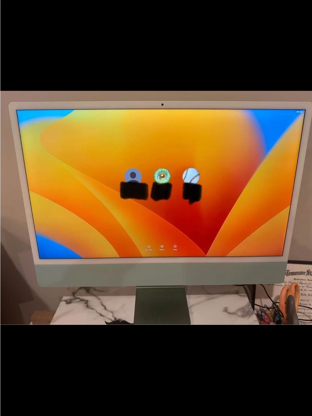 Apple iMac 24-inch - Green & Silver All-in-One